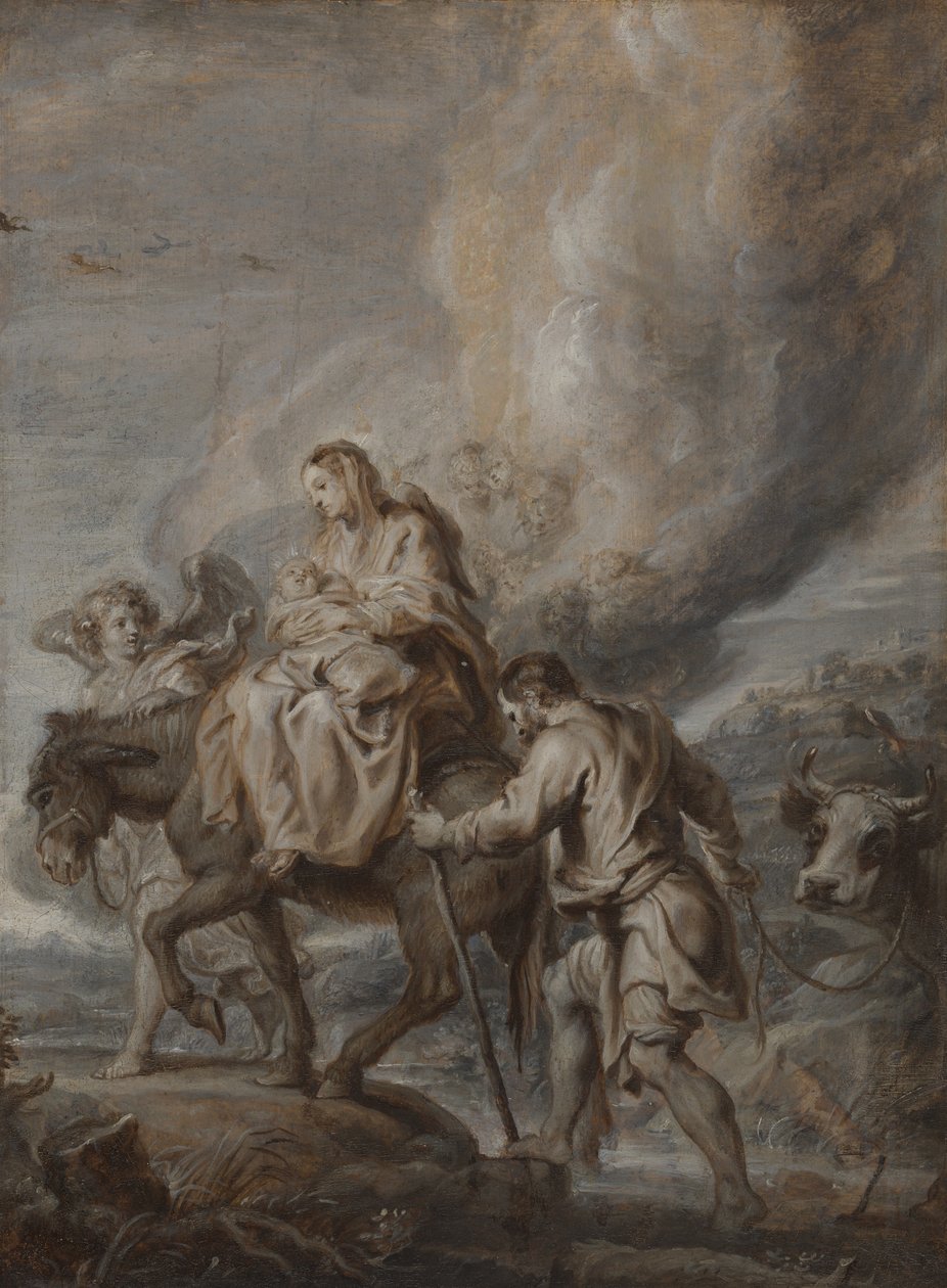 Flugten til Egypten af Abraham Jansz. van Diepenbeeck