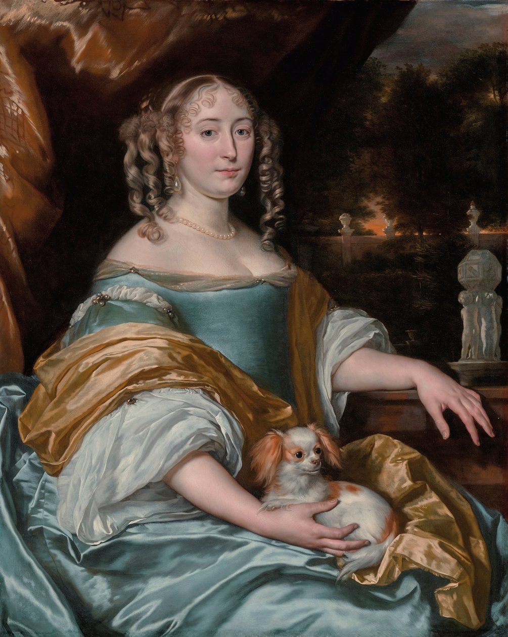 JPortræt af Jacquemijna Le Pla af Abraham Lambertsz van den Tempel