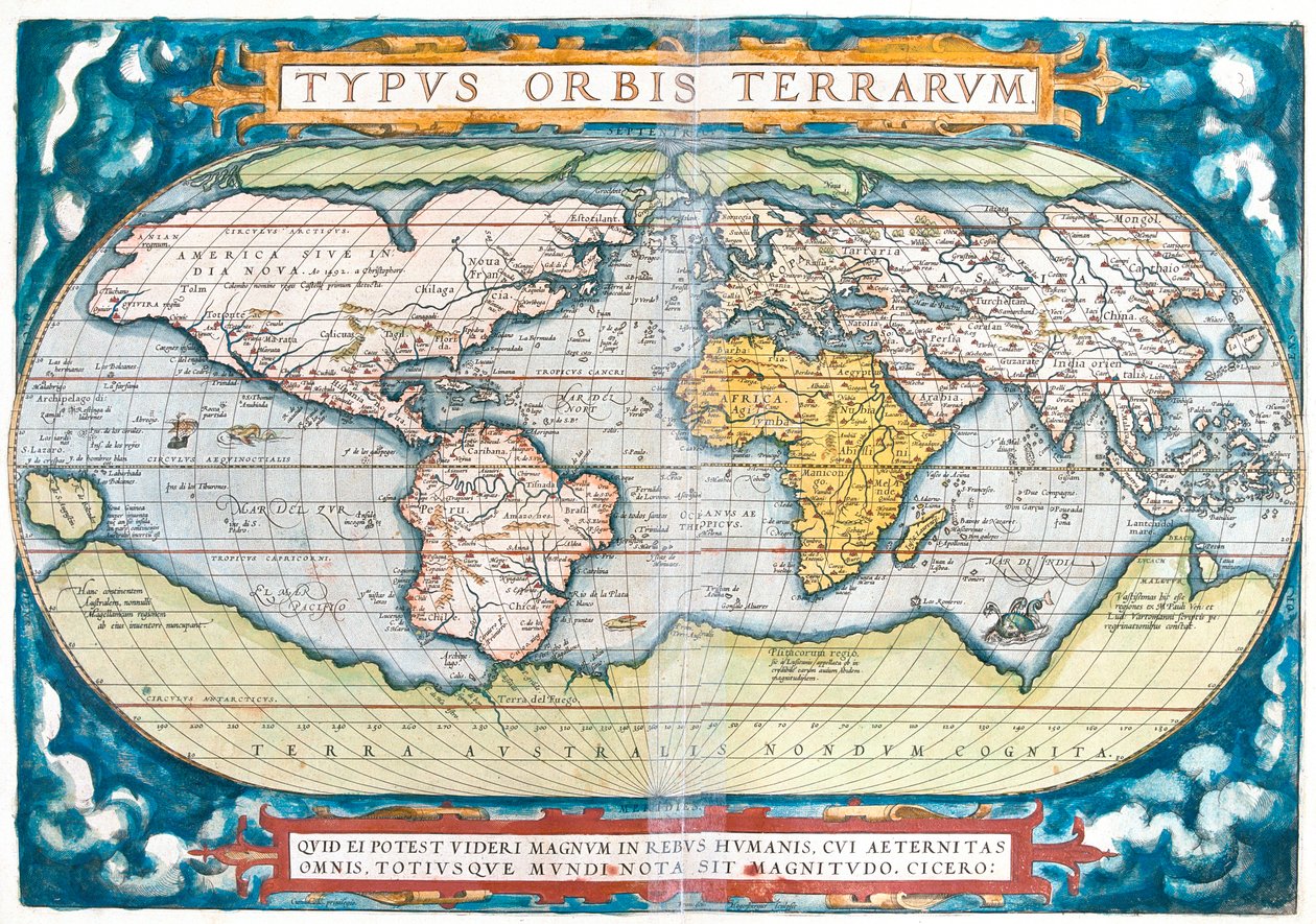 Verden af Abraham Ortelius