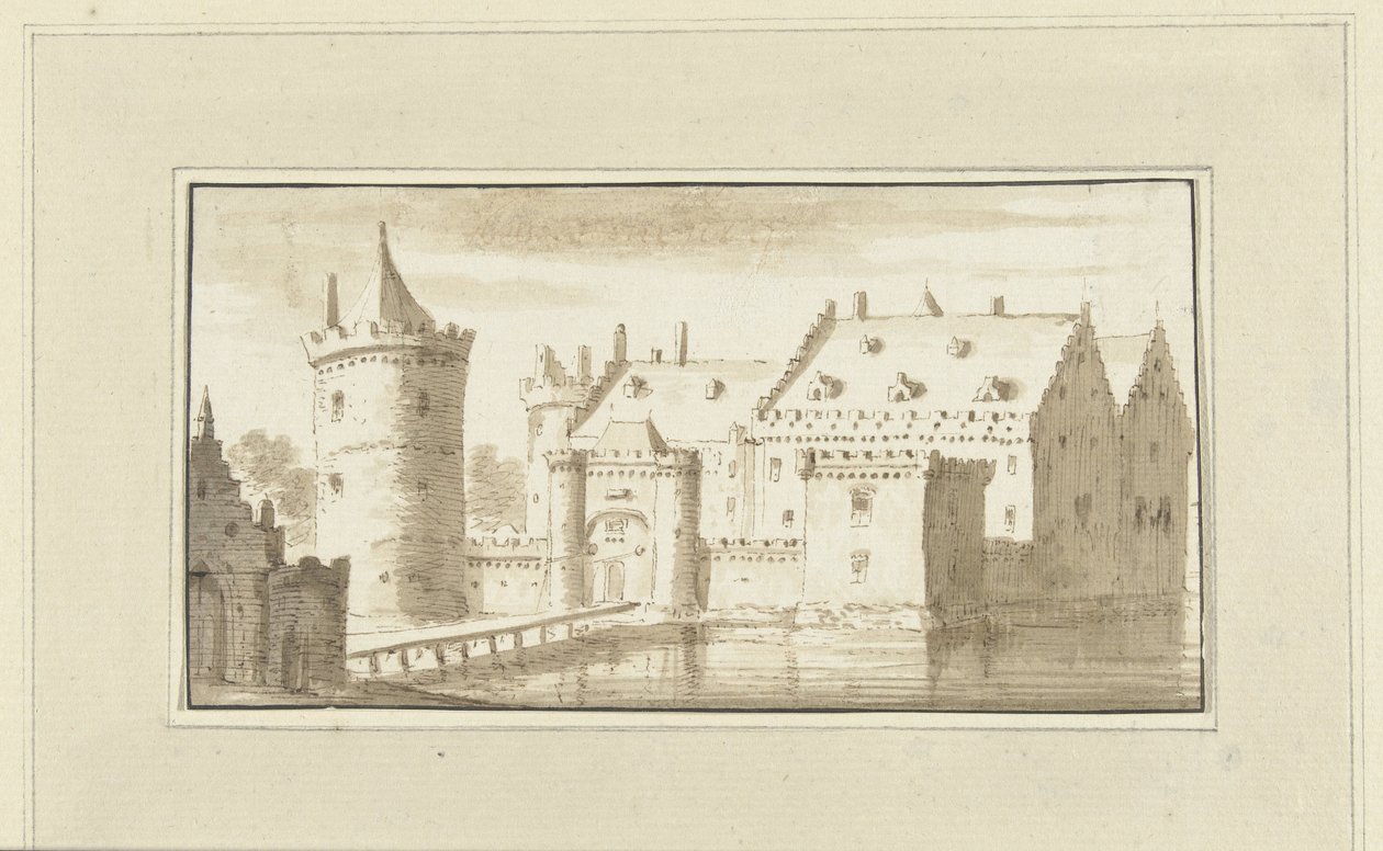Kronenburg-huset ved Vecht af Abraham Rademaker