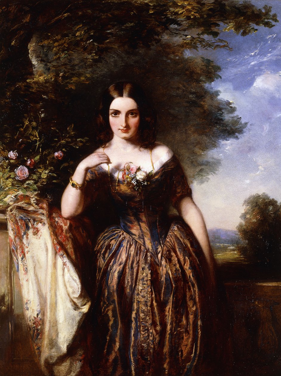Portræt af Mrs. J. Hardcastle, født Anne Capper af Abraham Solomon