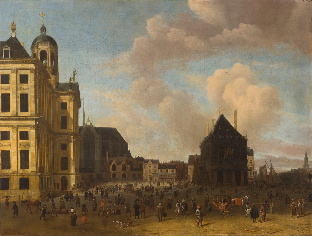 Dam-pladsen af Abraham Storck