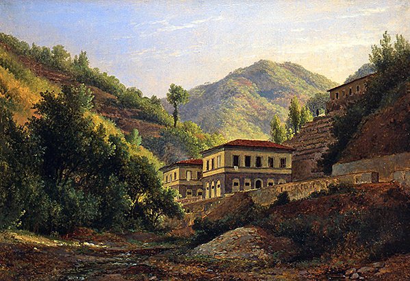 Lucca-provinsen (olie på papir) af Abraham Teerlink