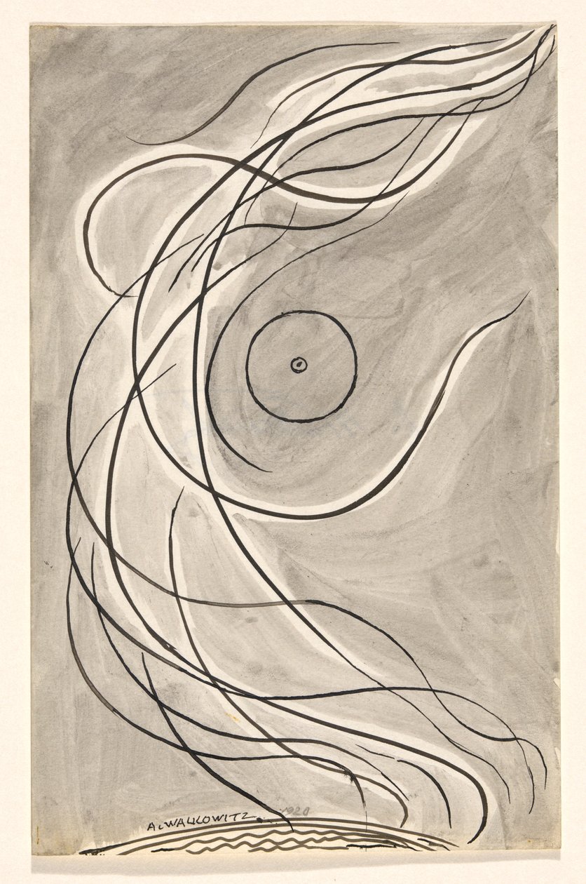 Danseabstraktion: Isadora Duncan (eller af Abraham Walkowitz