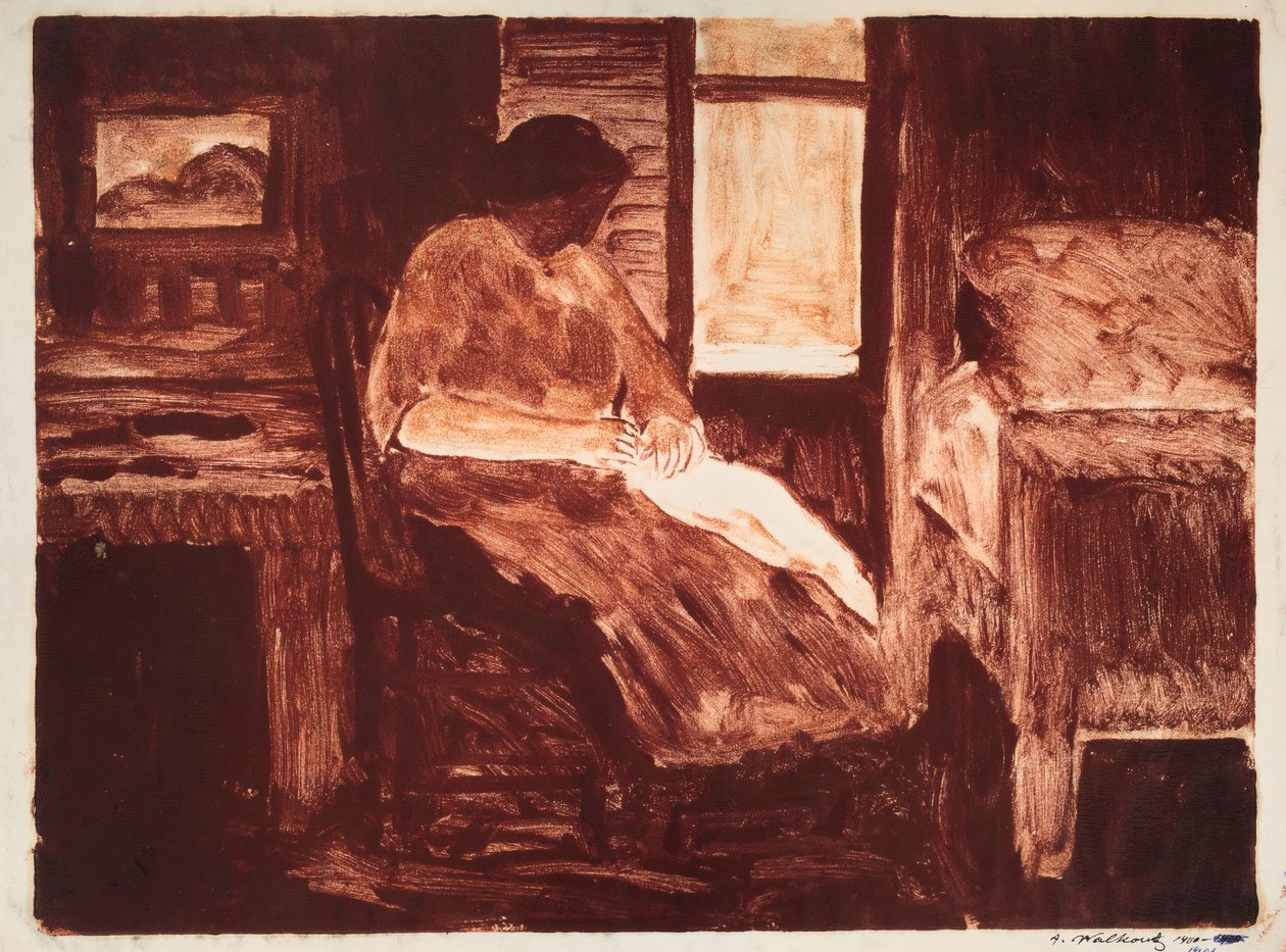 Figurskitse, 1900-1908. af Abraham Walkowitz