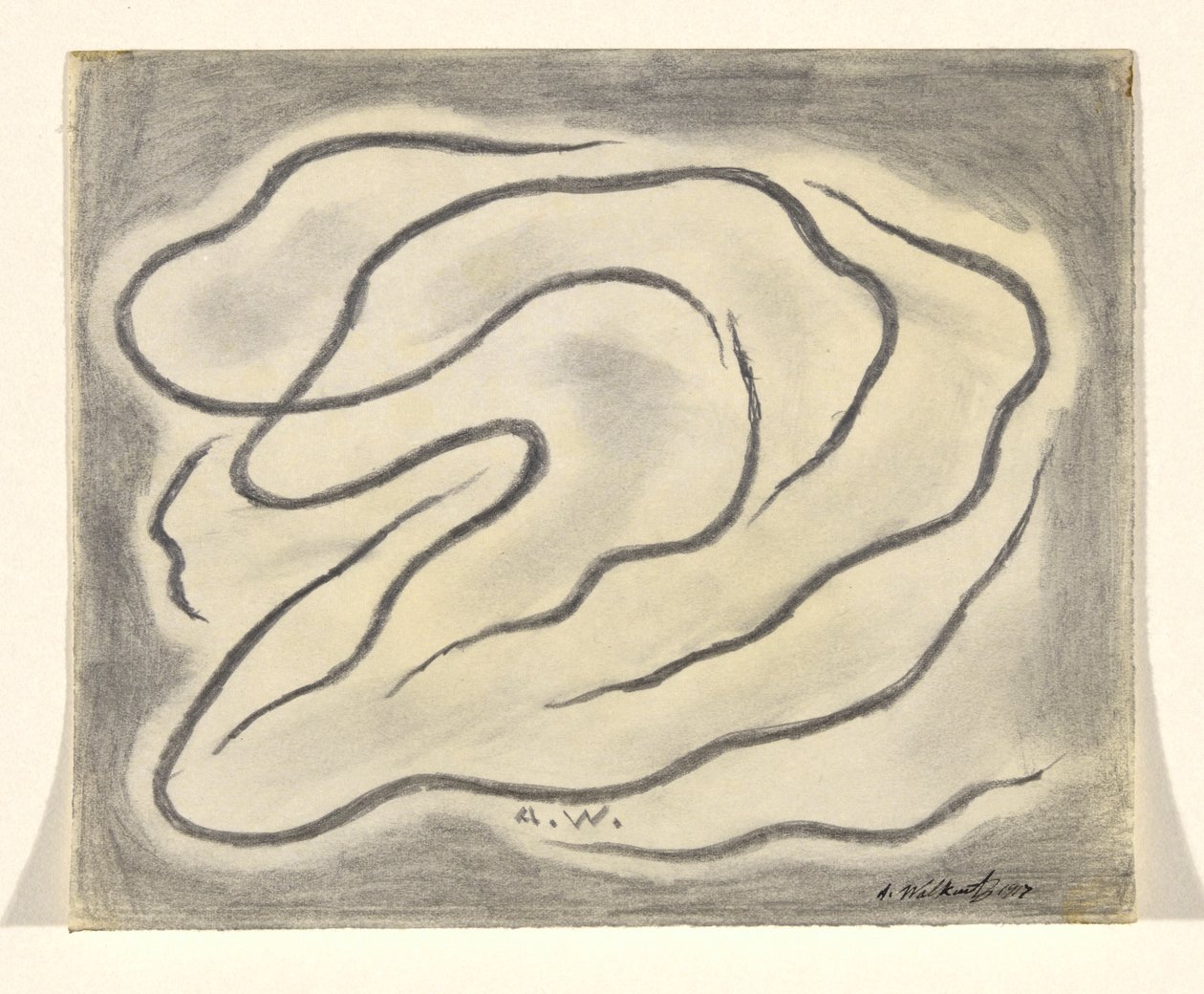 Rytmiske linjer: Abstraktion af Abraham Walkowitz