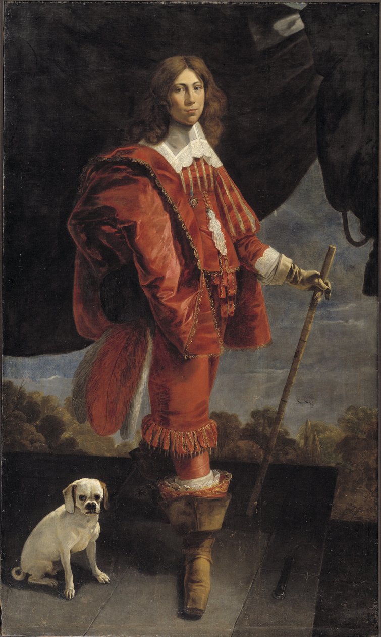 Ulrik Christian Gyldenløve (1630-1658), son of Christian IV and Vibeke Kruse af Abraham Wuchters