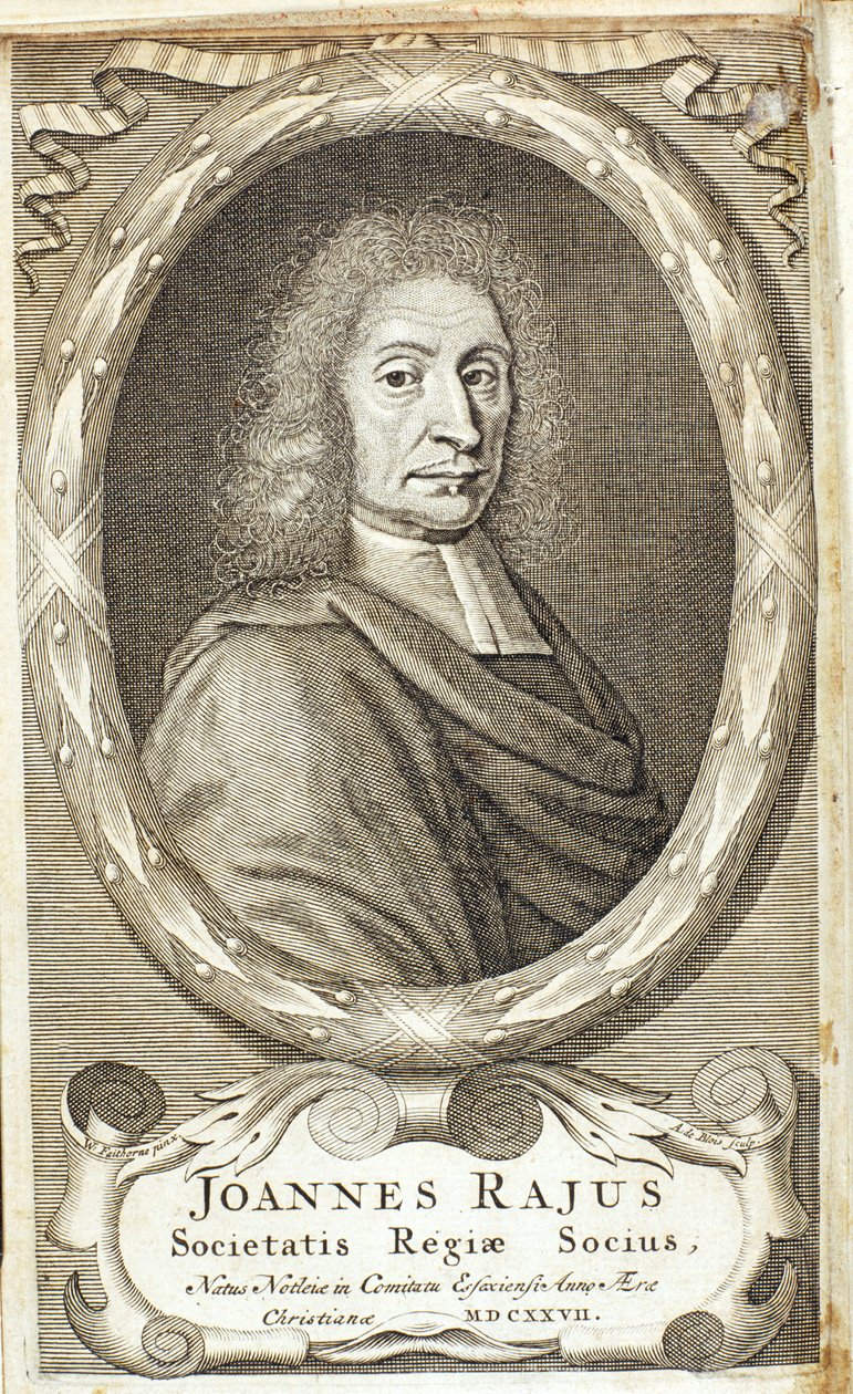 John Ray, engelsk naturforsker, 1680