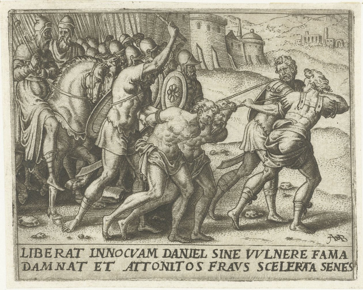 De ældste føres væk Susannas historie (serietitel) af Abraham de Bruyn