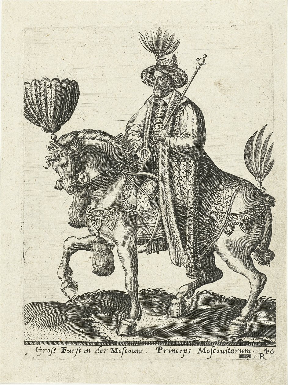 Storhertug af Muscovy, 1577 af Abraham de Bruyn