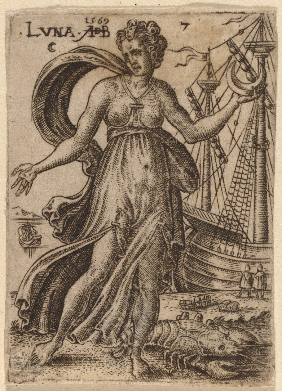 Måne af Abraham de Bruyn
