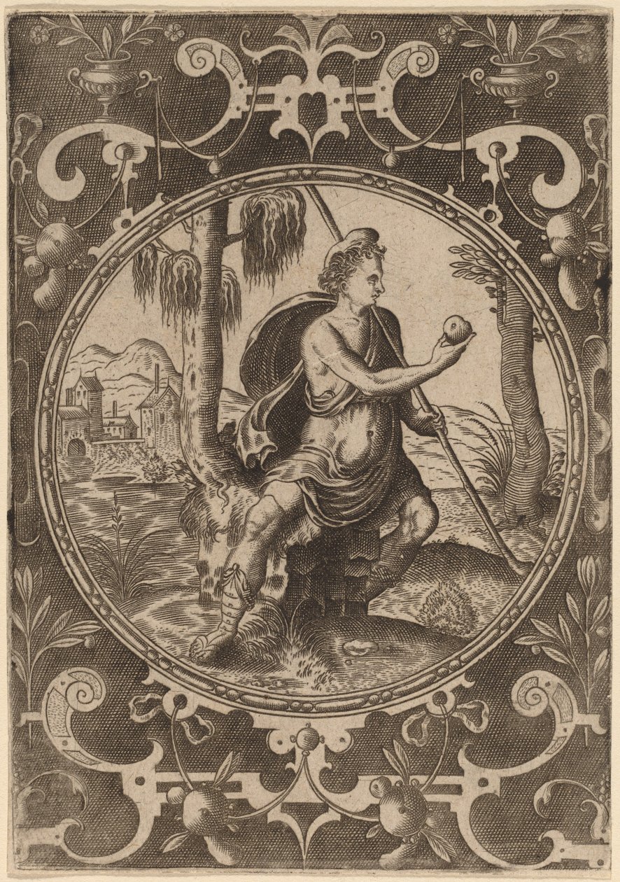 Paris med æblet af Abraham de Bruyn