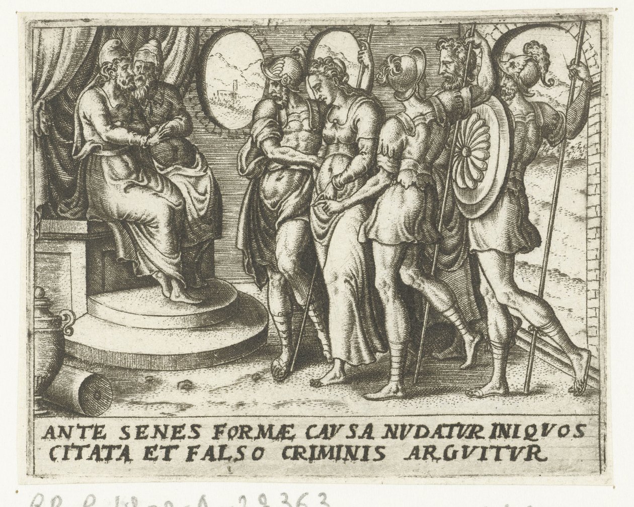 Susanna foran dommerne Susannas historie (serietitel) af Abraham de Bruyn