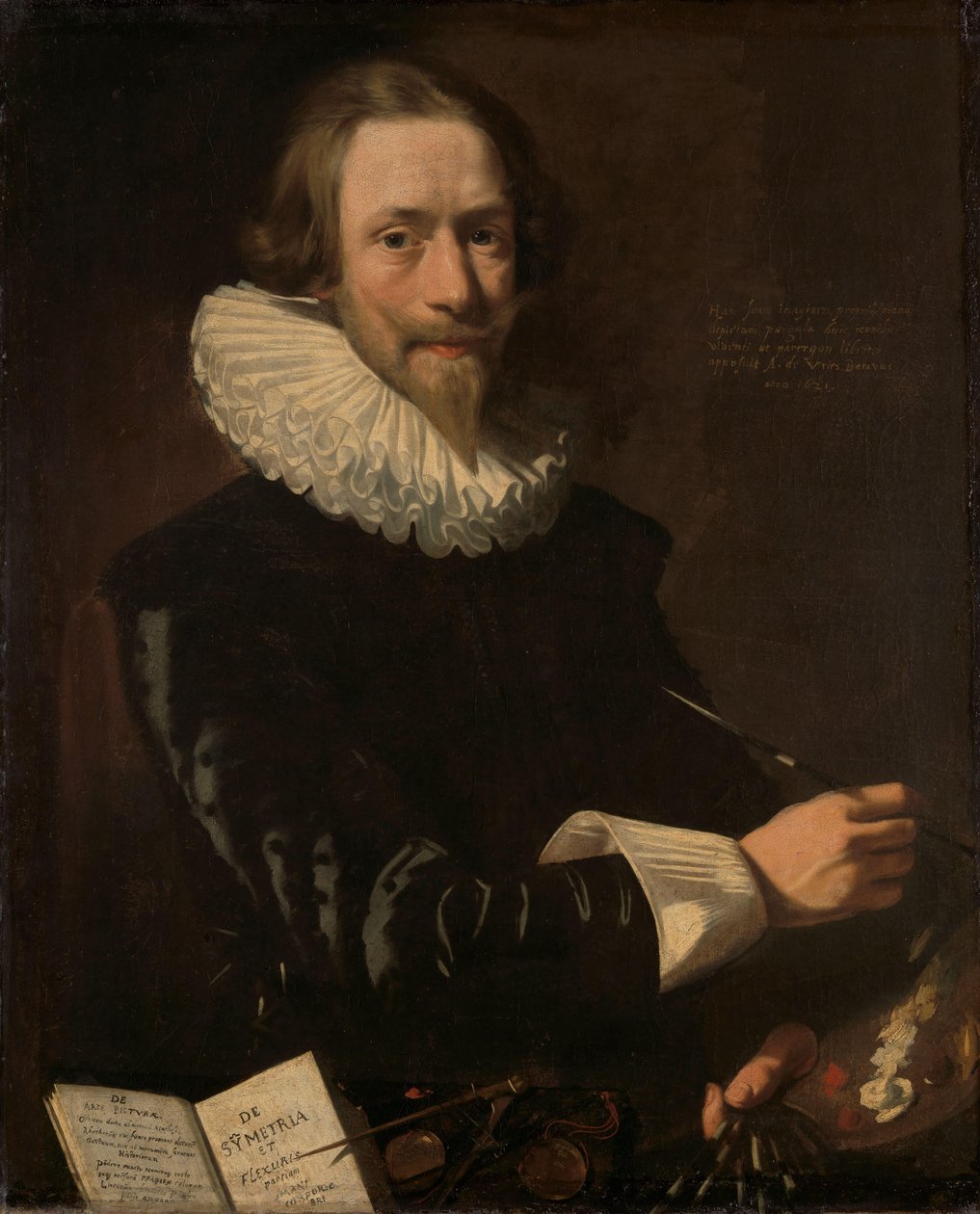 Selvportræt af Abraham de Vries