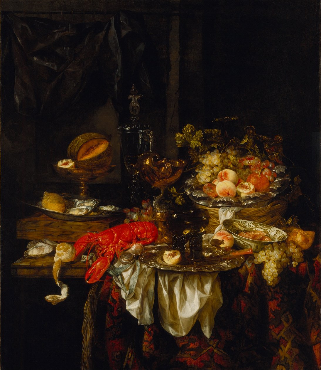 Banket Stilleben af Abraham van Beyeren