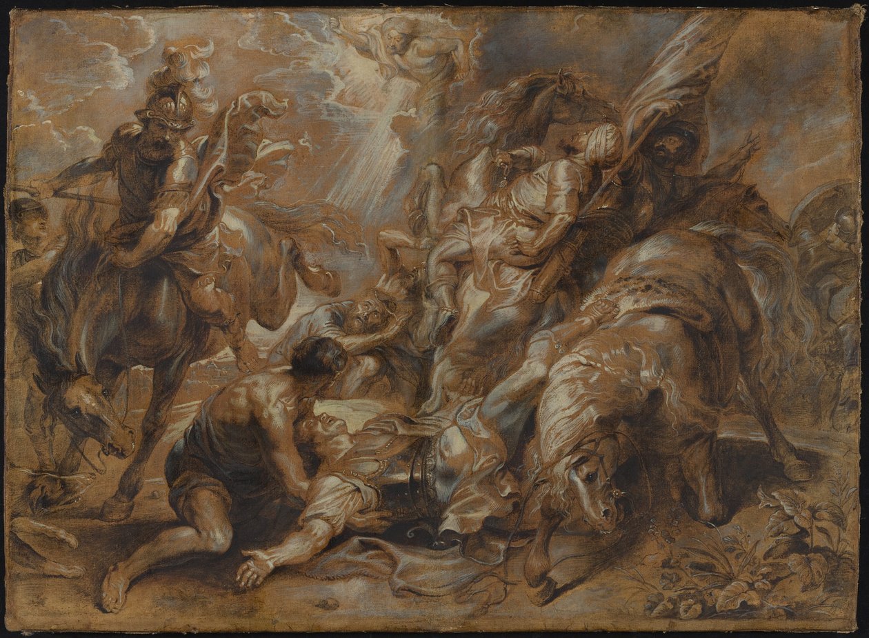 Sankt Pauls omvendelse af Abraham van Diepenbeeck after Peter Paul Rubens