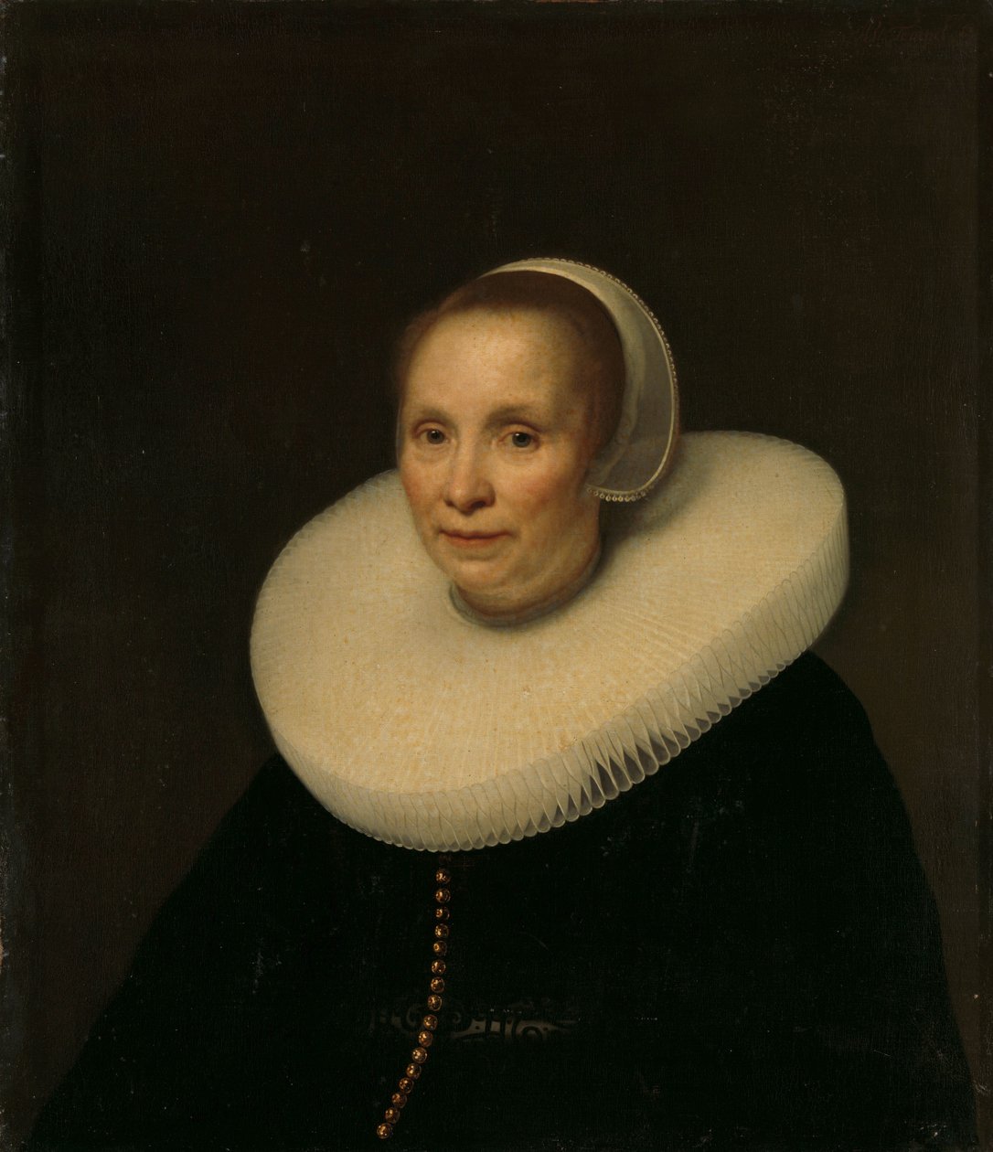 Portræt af en kvinde af Abraham van den Tempel