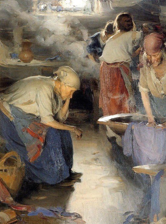 Skiven Kvinder af Abram Efimovich Arkhipov