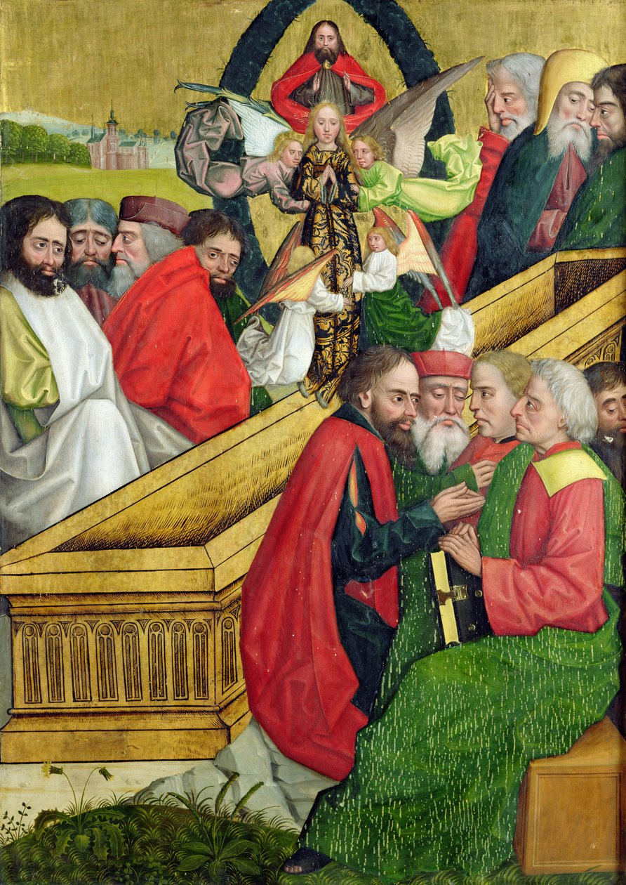 Assumption, fra kuppelalteret, 1499 (tempera på panel) af Absolon Stumme