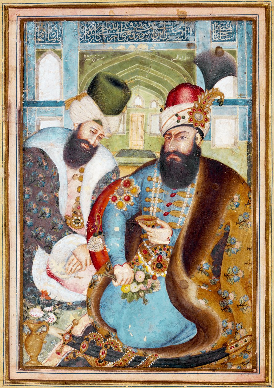 Grundlæggeren af Zand-dynastiet, Karim Khan (1750-1779) af Abu’l Hasan Mustawfi