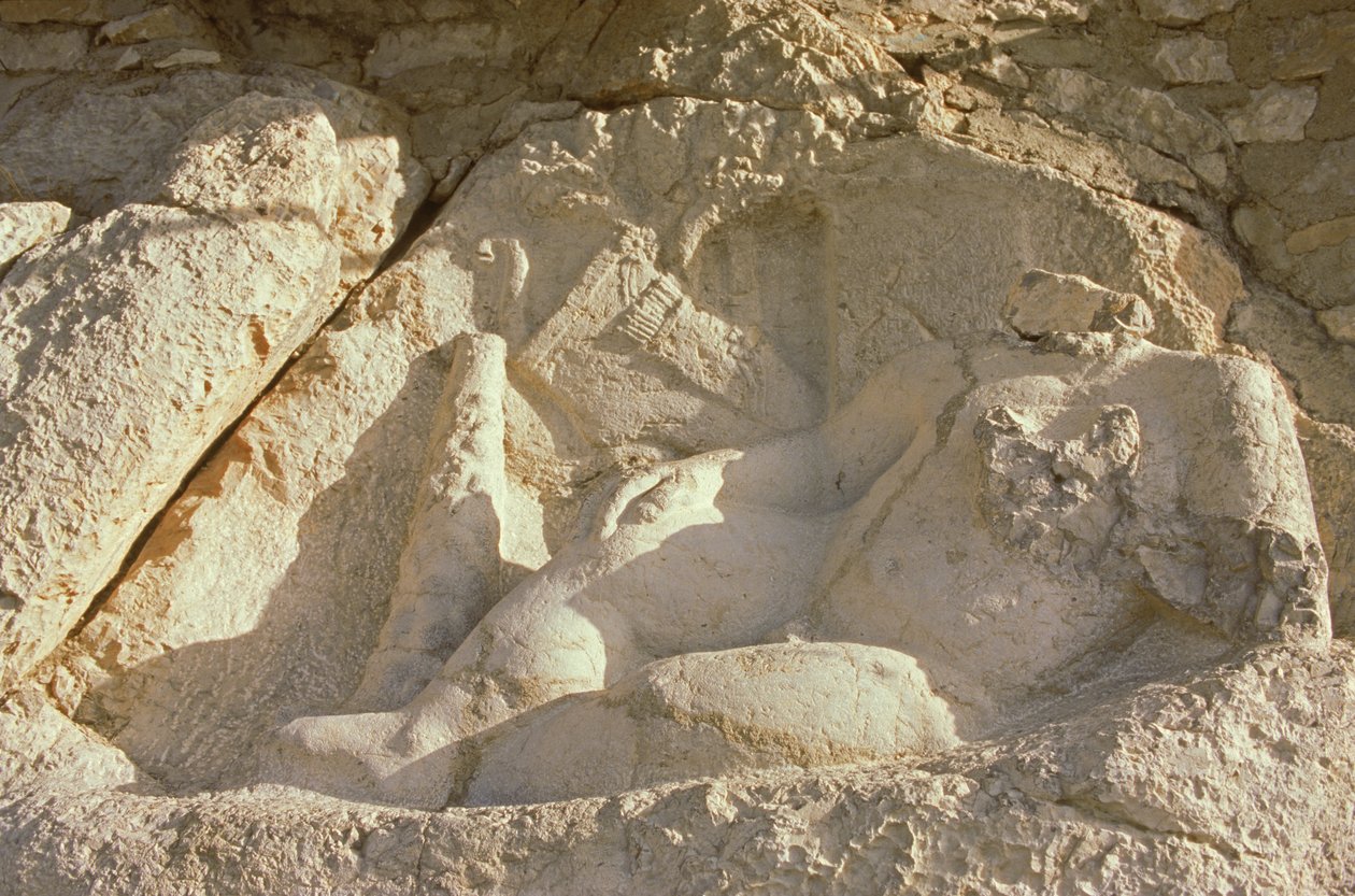 Udskæring af Herakles af Achaemenid