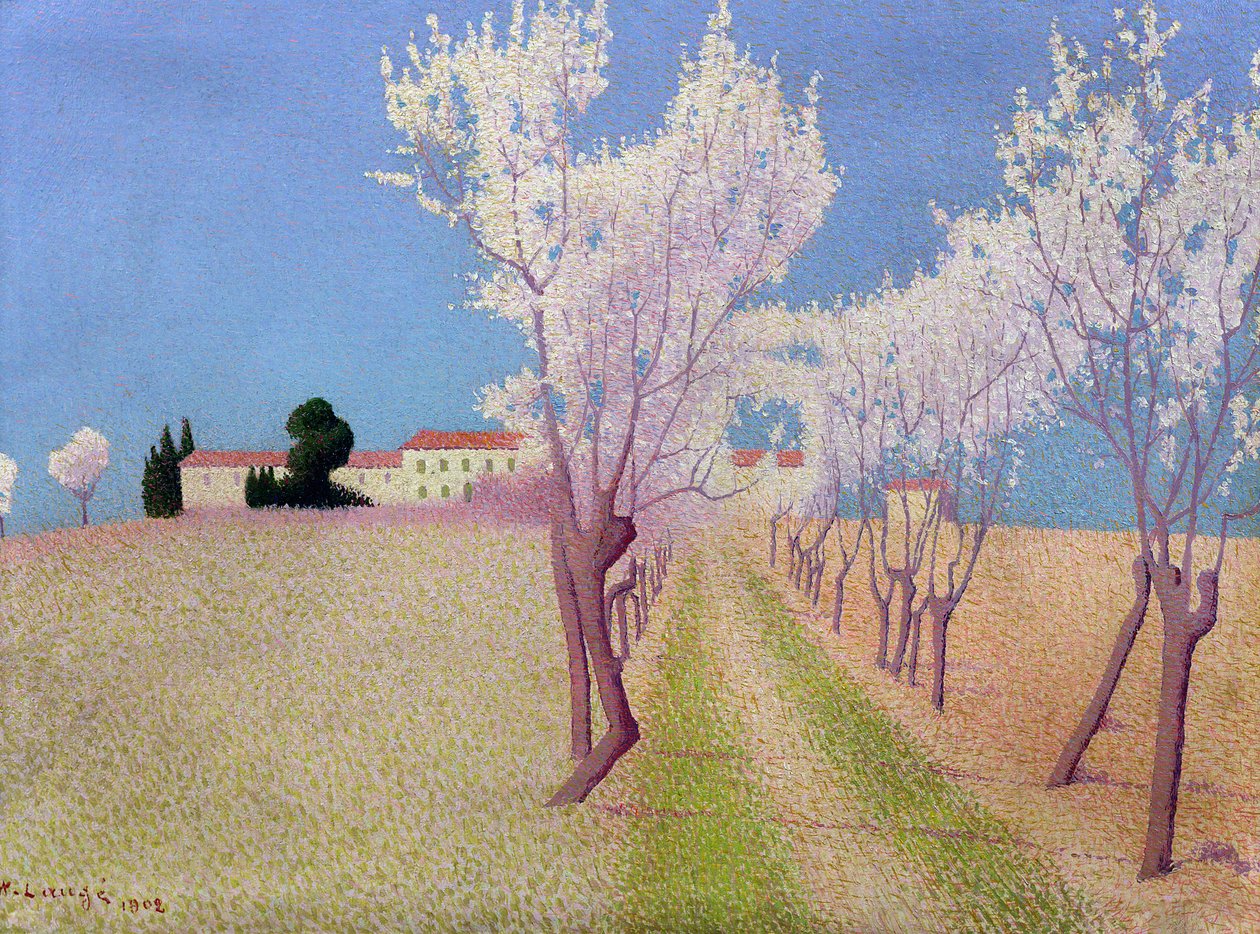 Guardies landskab, 1902 af Achille Lauge