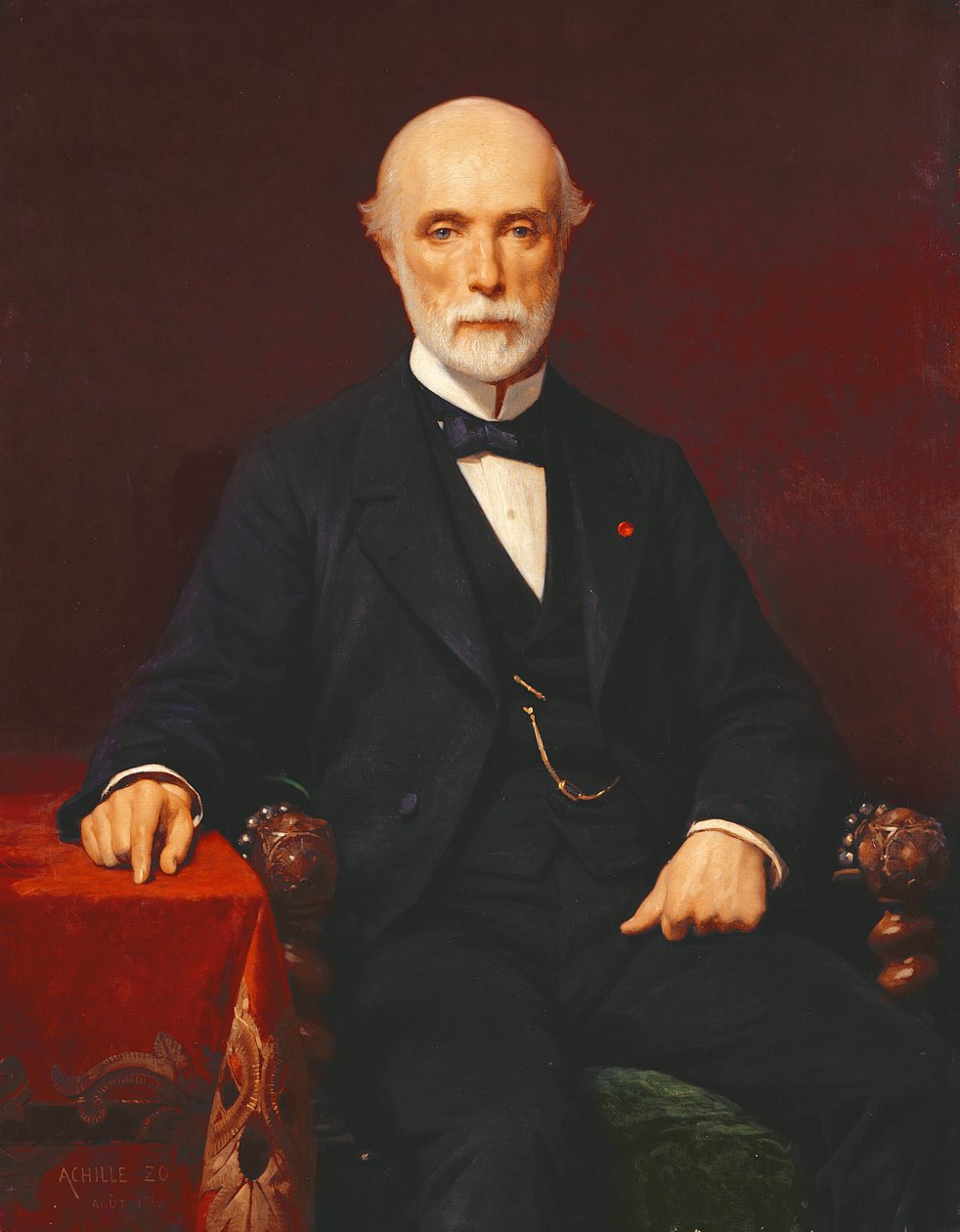 Louis-Charles de Saulces de Freycinet (1828-1923) 1880 af Achille Zo