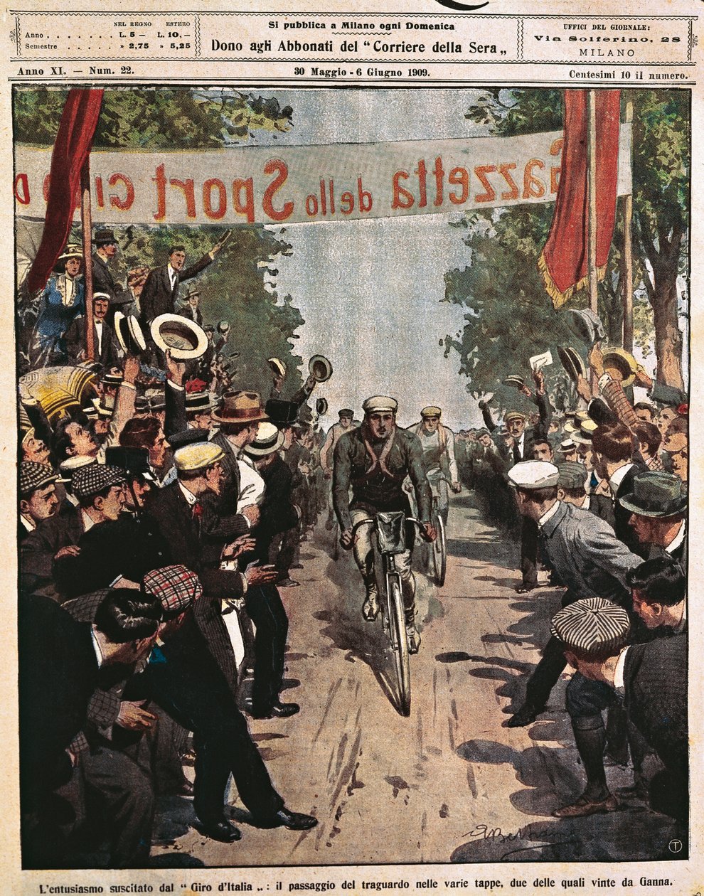 Cyklister ved Giro d