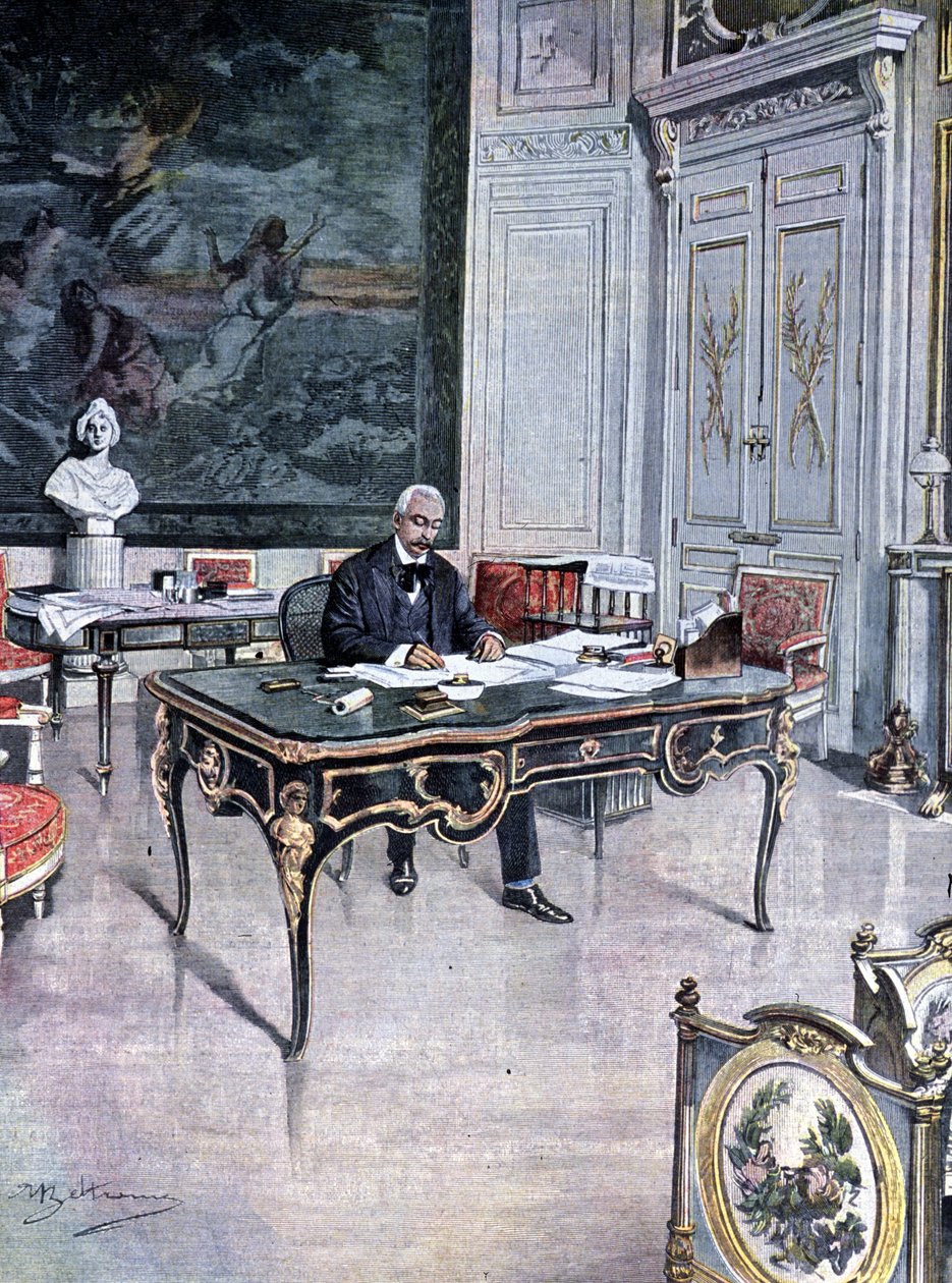 Præsident for den franske republik Félix Faure i 1899 Illustration af Achille Beltrame af Achille Beltrame