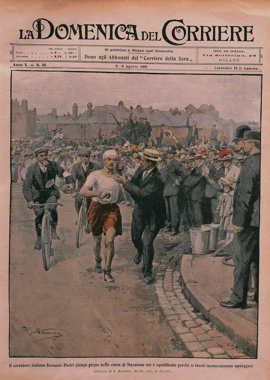 OL 1908, forside på 
