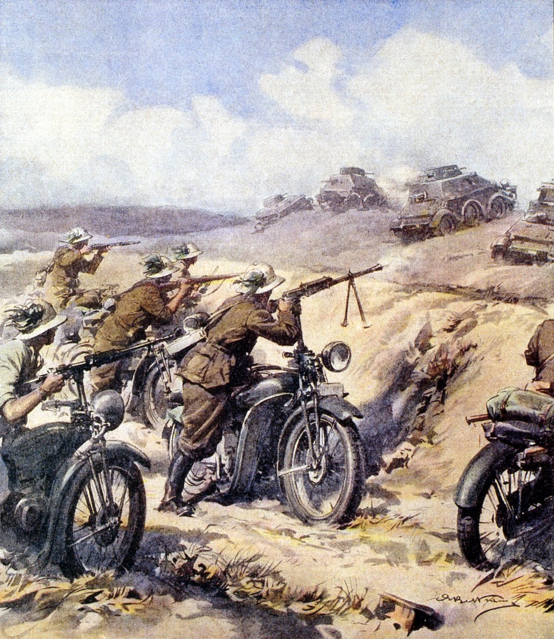 WWII - 1940 1941 - Nordafrikansk kampagne - Italiensk invasion af Egypten af Achille Beltrame