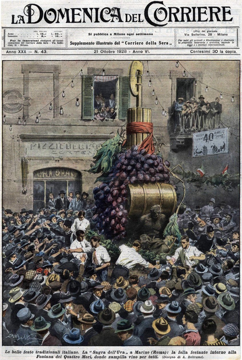 den traditionelle italienske "sagra dell