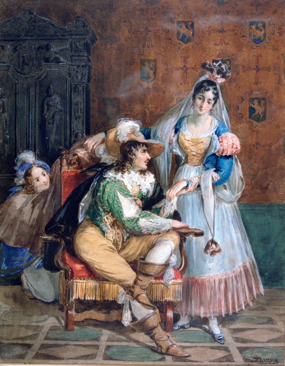 Det kunne de, c1820-1857 af Achille Devéria