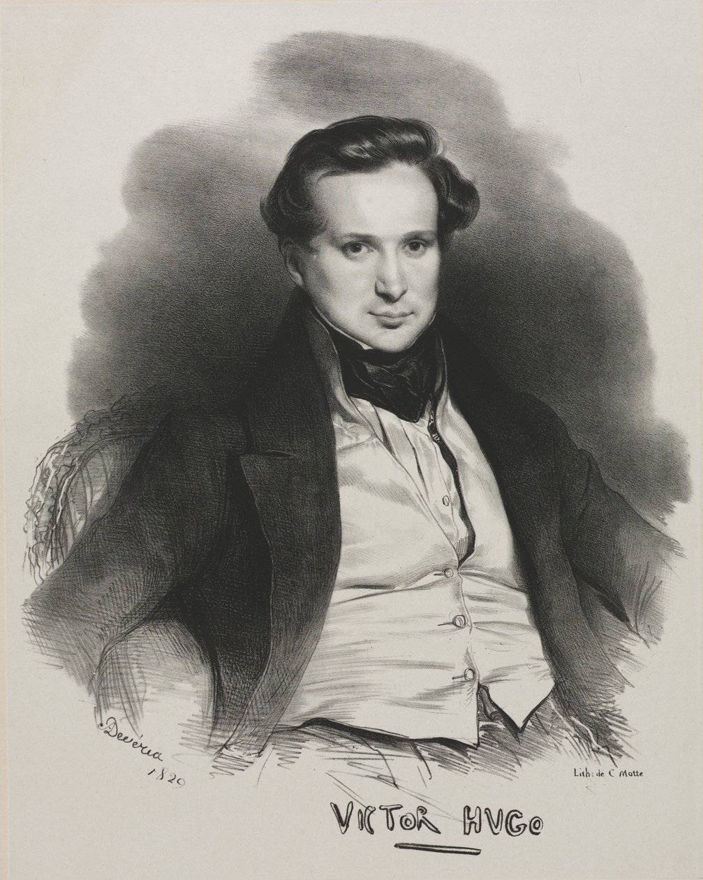 Victor Hugo af Achille Devéria
