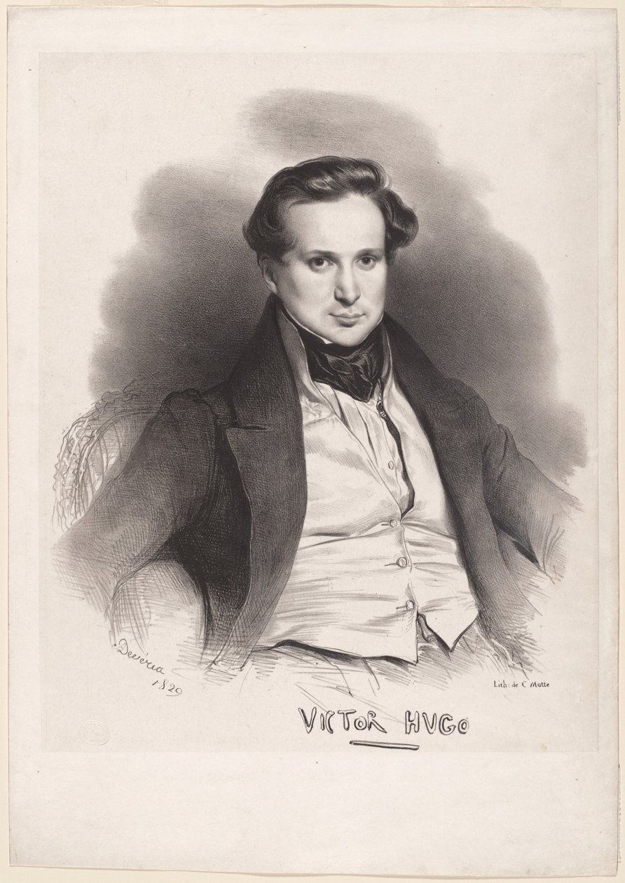Victor Hugo af Achille Devéria