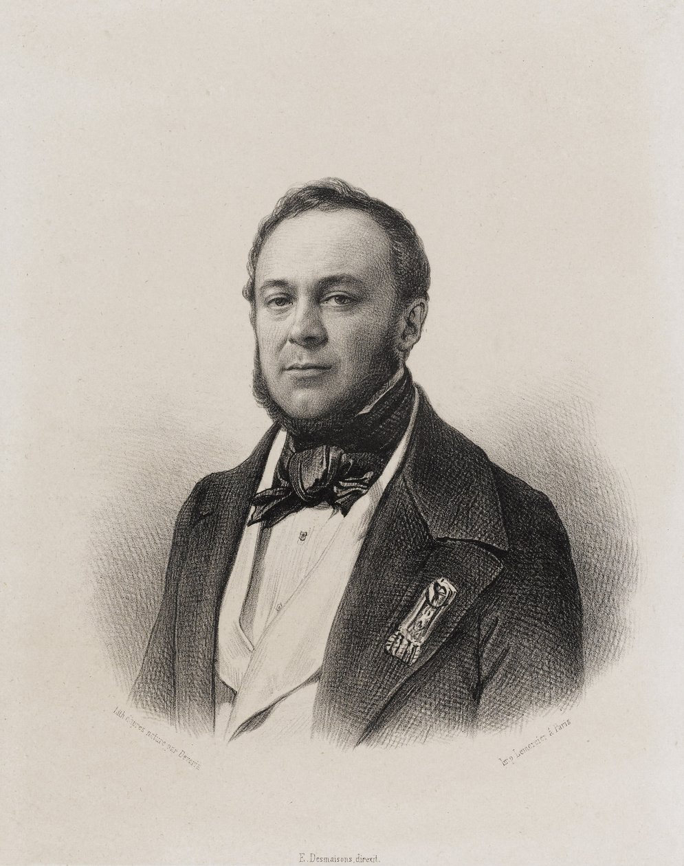Nationalforsamlingen, folkerepræsentanternes galleri - Marie François Joseph Jules André af Achille Devéria