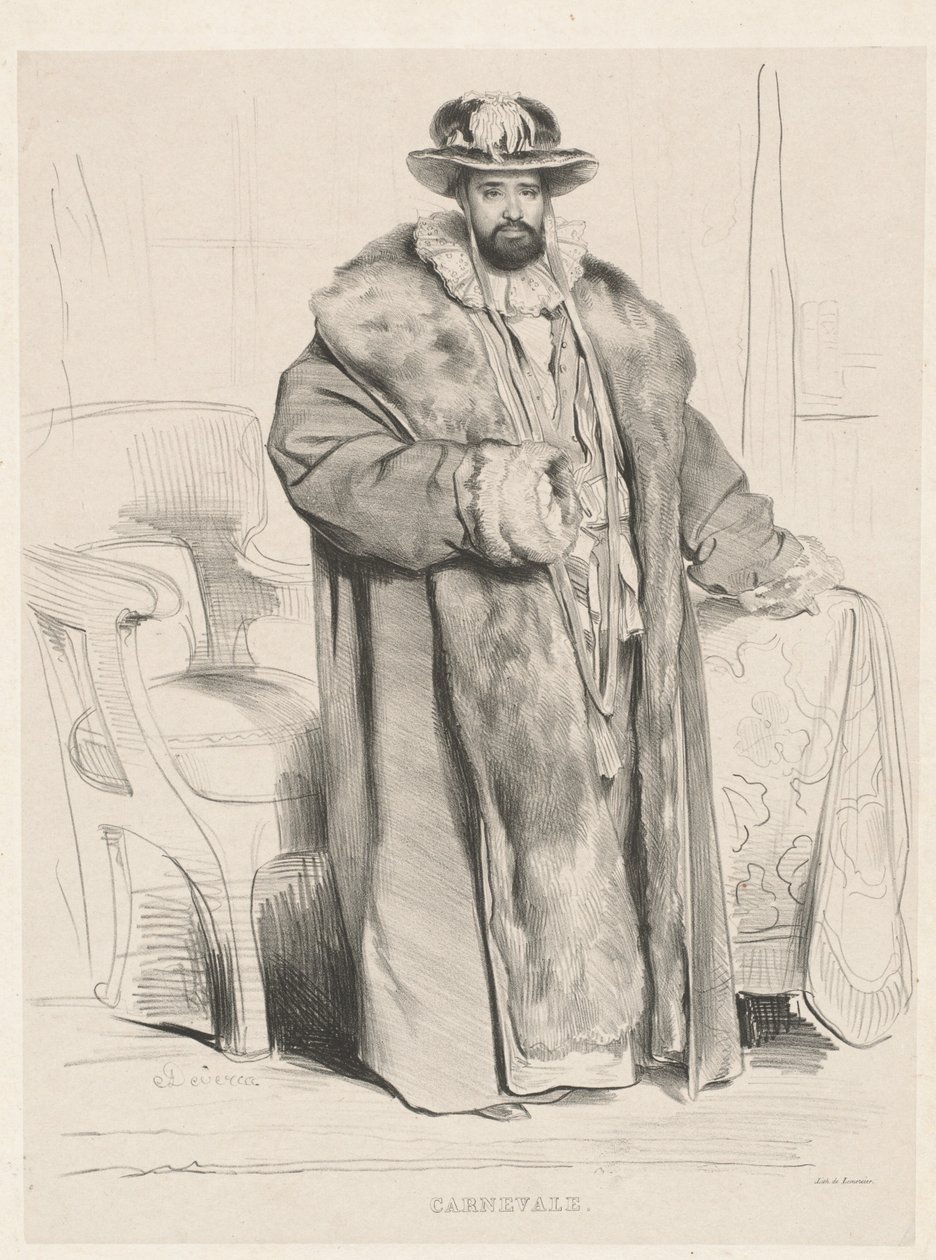 Carnevale af Achille Devéria