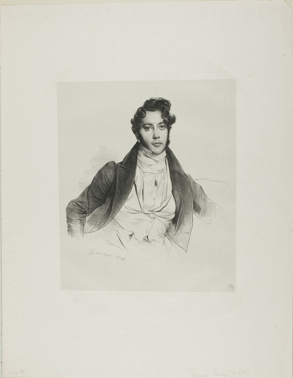 James Parry af Achille Devéria