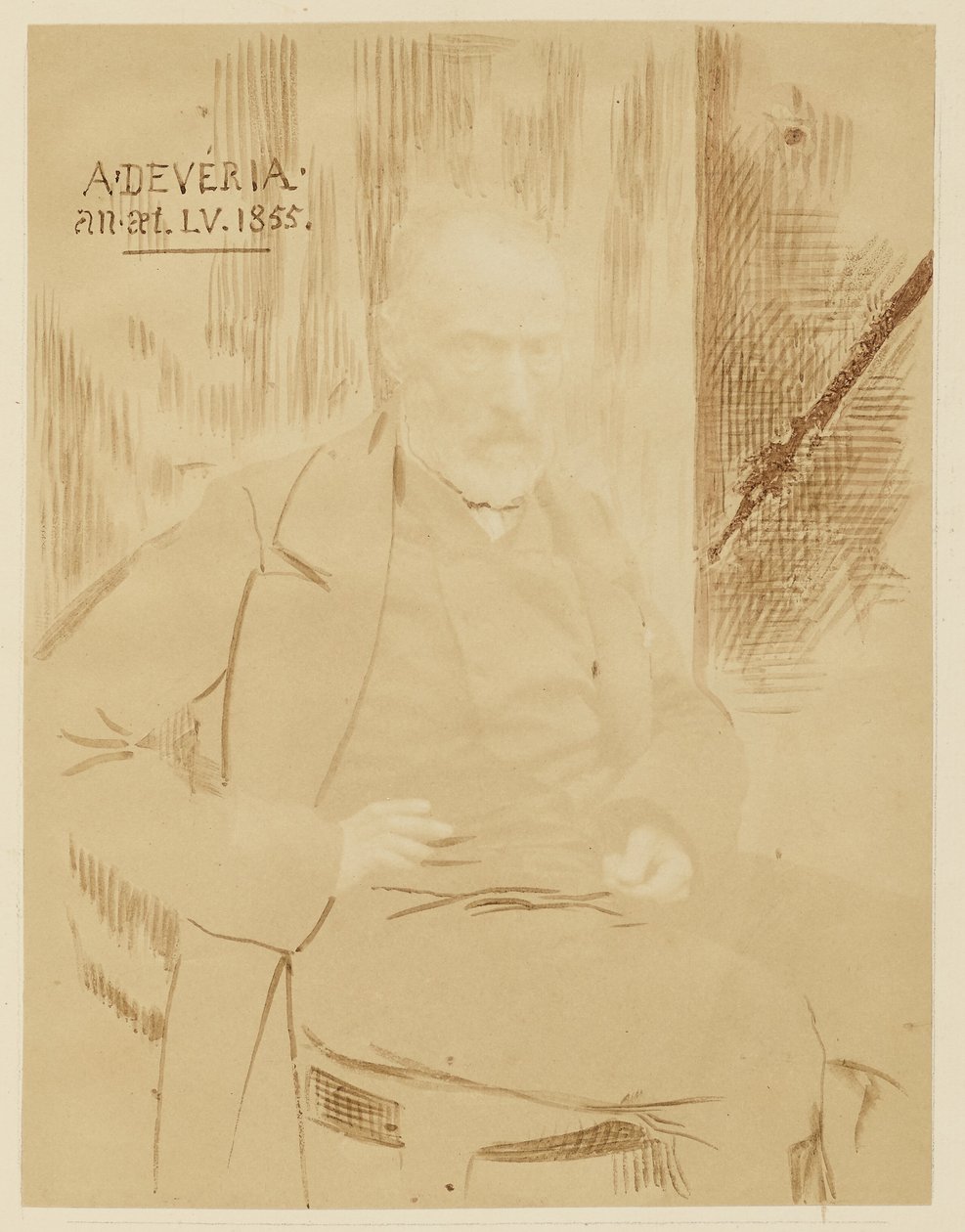 [Portræt eller selvportræt af Achille Devéria]. af Achille Devéria