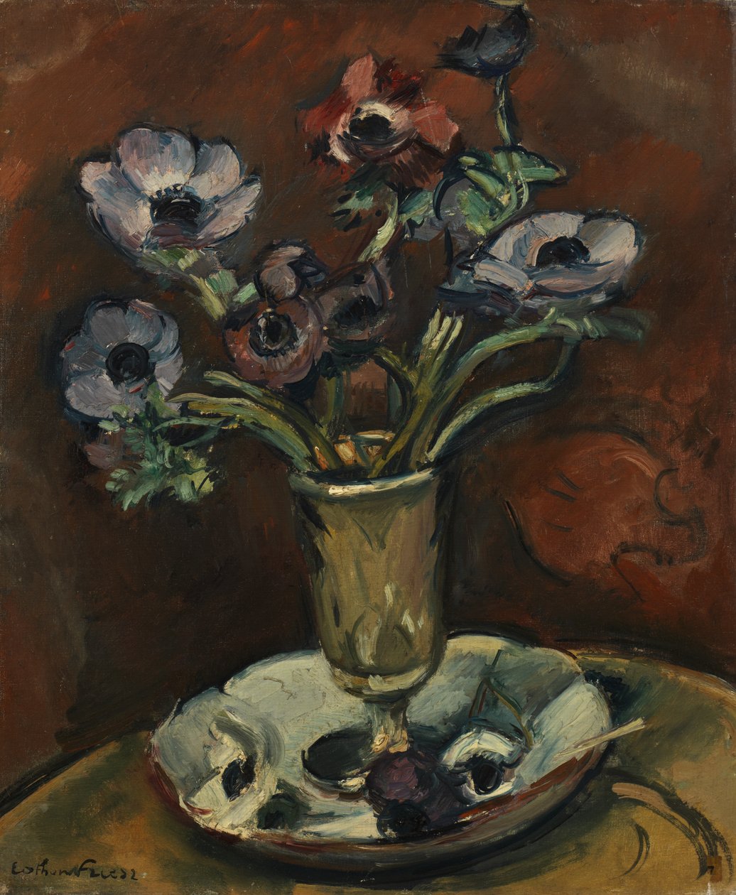 Stilleben med anenomer, ca. 1922 (olie på lærred) af Achille Emile Othon Friesz