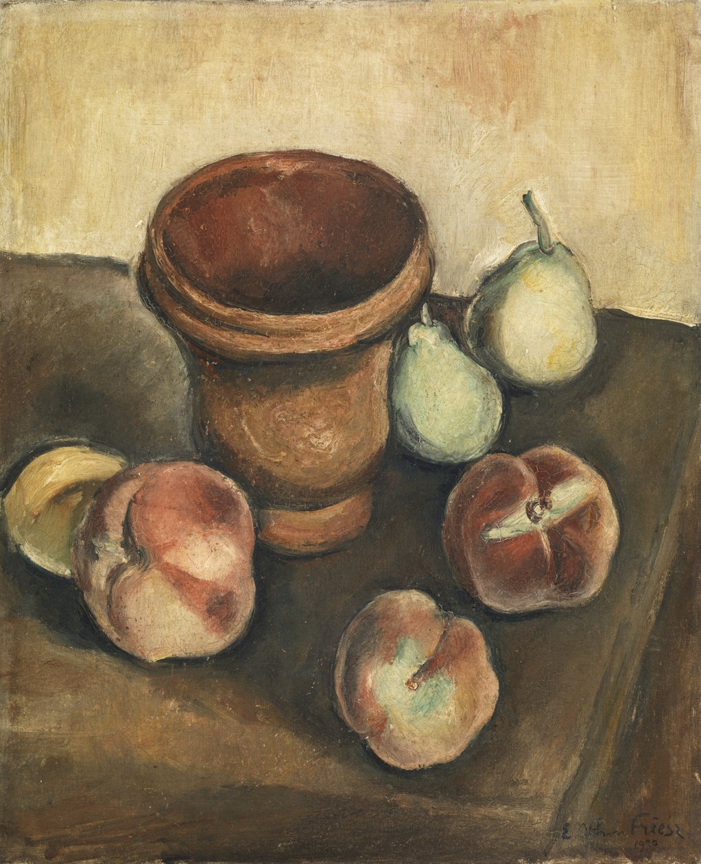Stilleben med ferskner og pærer af Achille Emile Othon Friesz