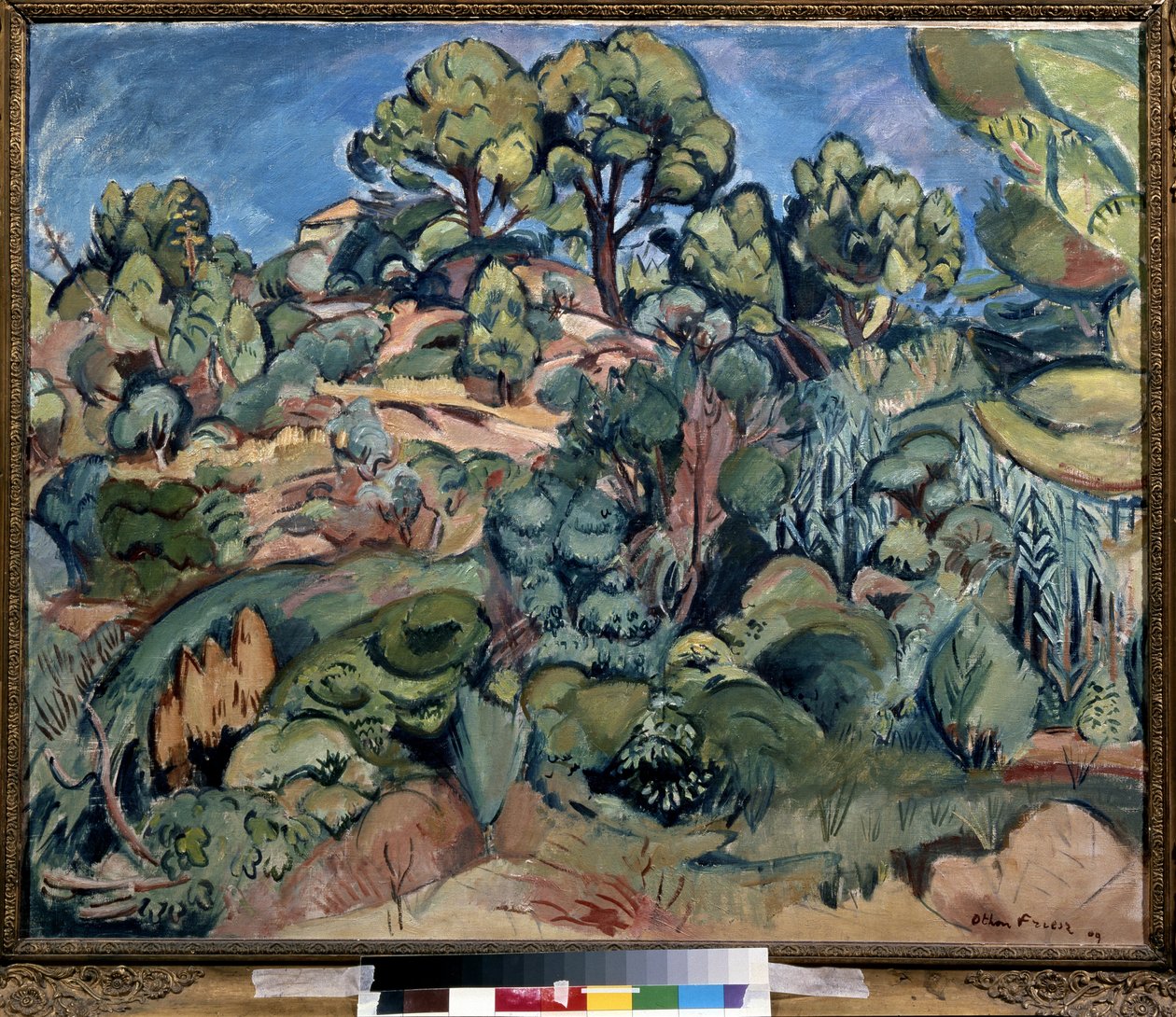 Træer i Cassis af Achille Emile Othon Friesz