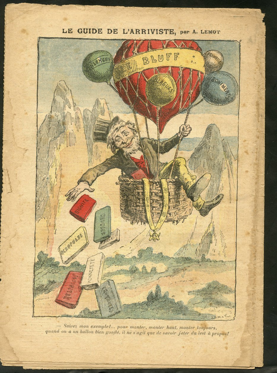 Illustration af Achille Lemot (1846-1909) i Le Pelerin af Achille Lemot