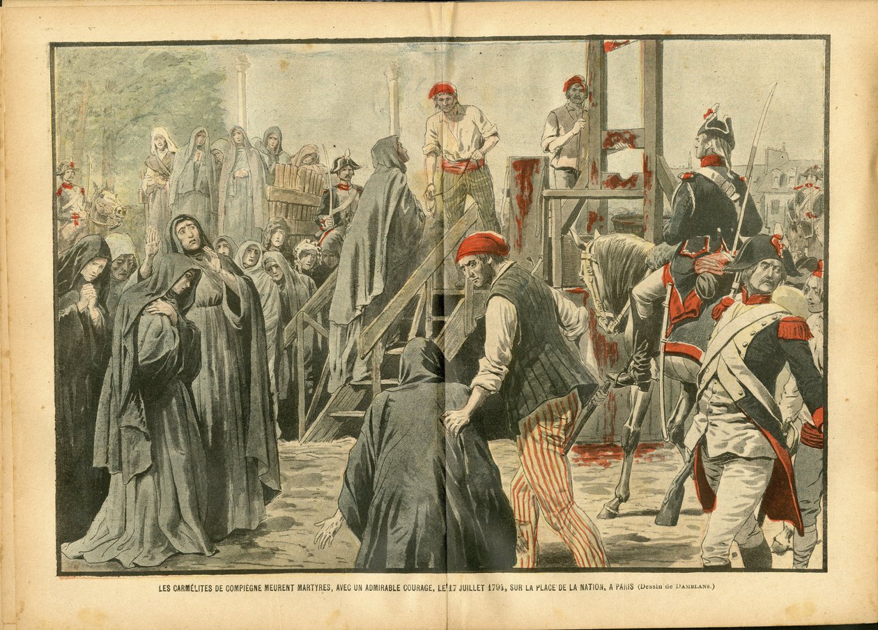 Illustration af Achille Lemot (1846-1909) i Le Pelerin af Achille Lemot