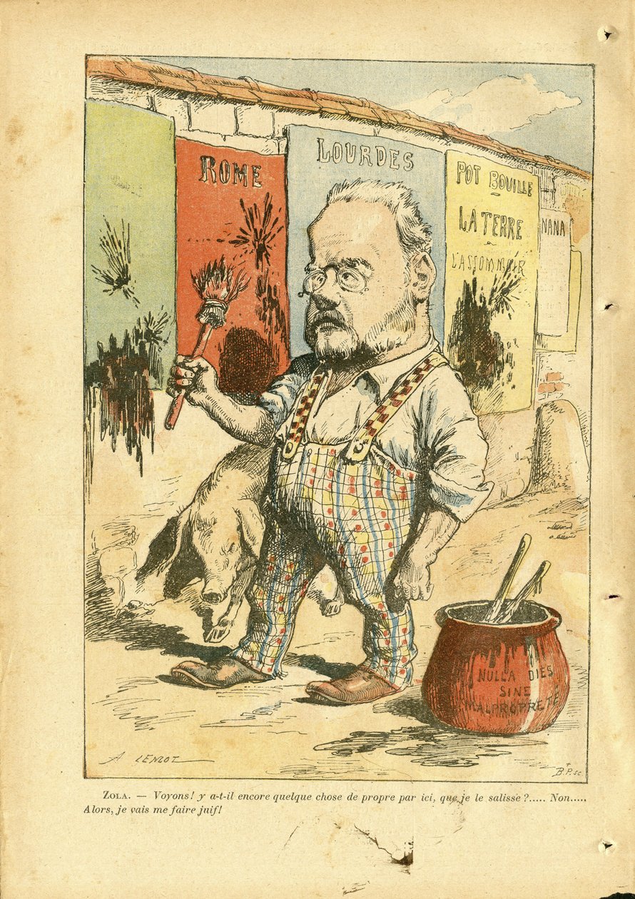 Illustration af Achille Lemot (1846-1909) i Le Pelerin af Achille Lemot