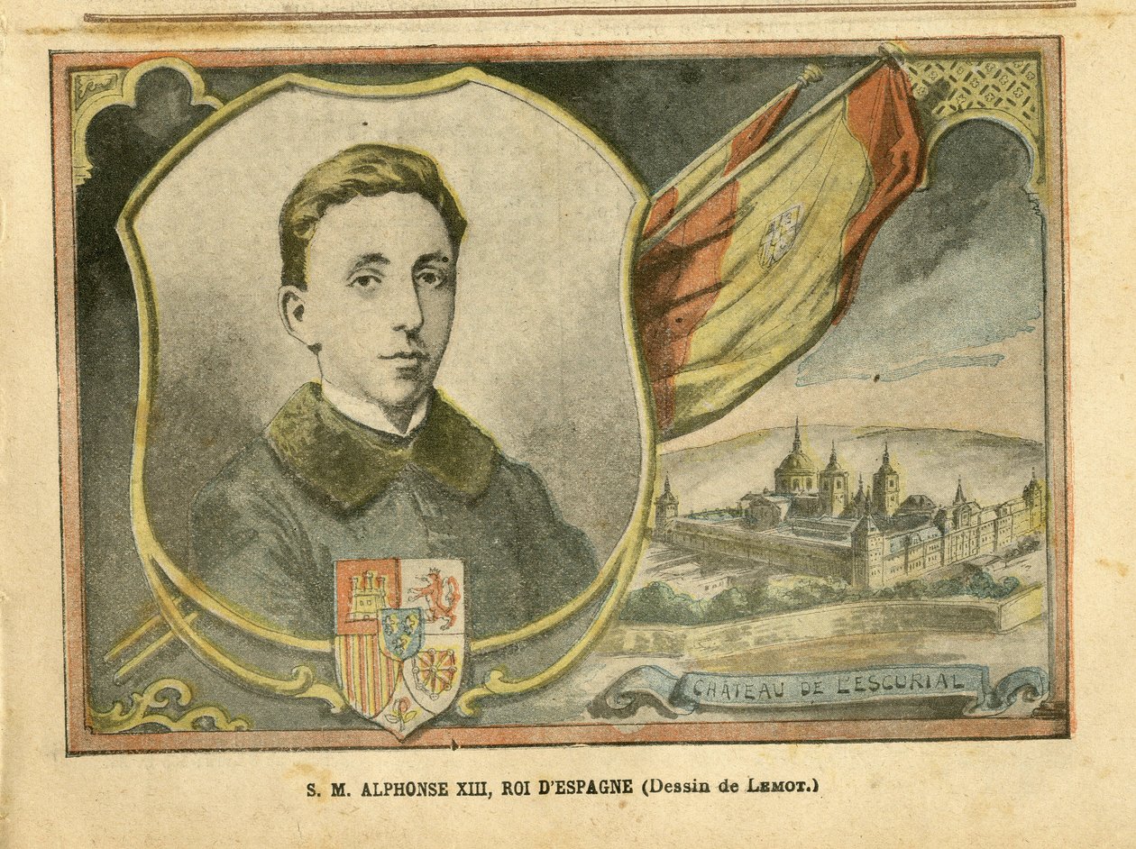 Illustration af Achille Lemot (1846-1909) i Le Pelerin af Achille Lemot