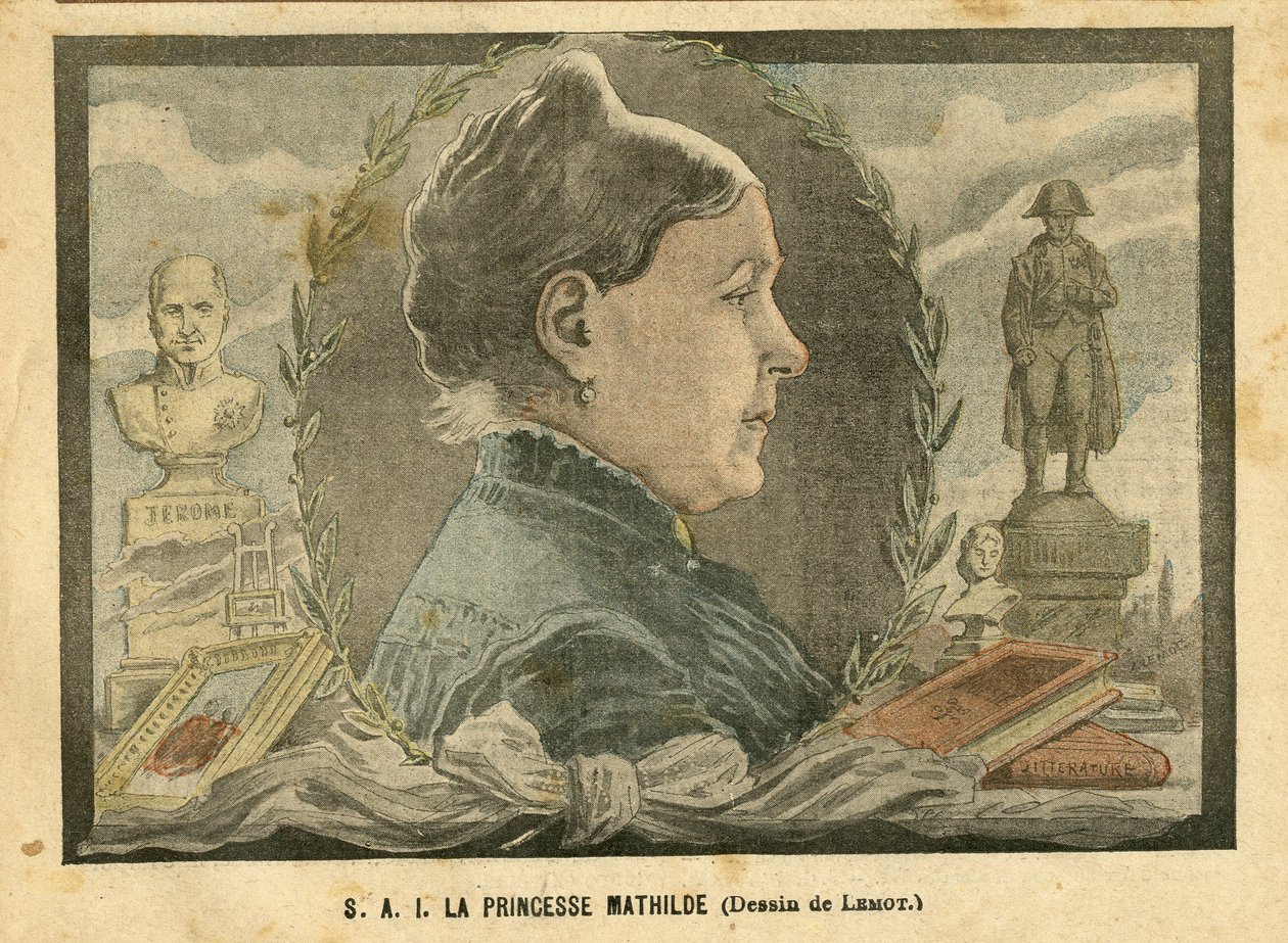 Illustration af Achille Lemot (1846-1909) i Le Pelerin af Achille Lemot
