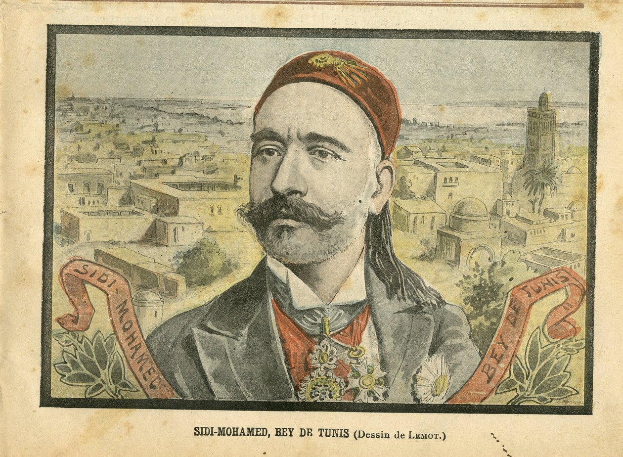 Illustration af Achille Lemot (1846-1909) i Le Pelerin af Achille Lemot