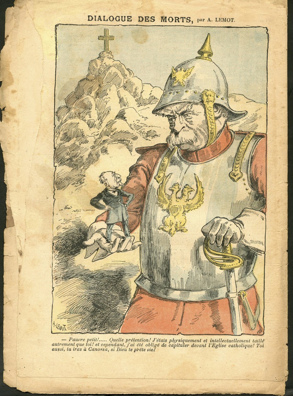 Illustration af Achille Lemot (1846-1909) i Le Pelerin af Achille Lemot