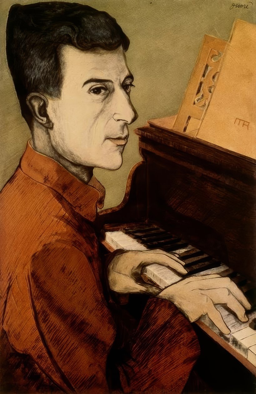 Maurice Ravel af Achille Ouvré